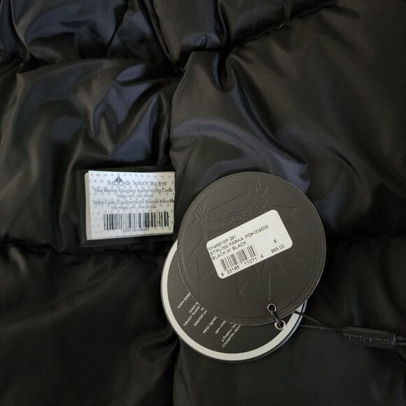 NWT Moose Knuckles Men’s Stirling Parka Black w/ Black Fur❄️ (#142) - Picture 7 of 15